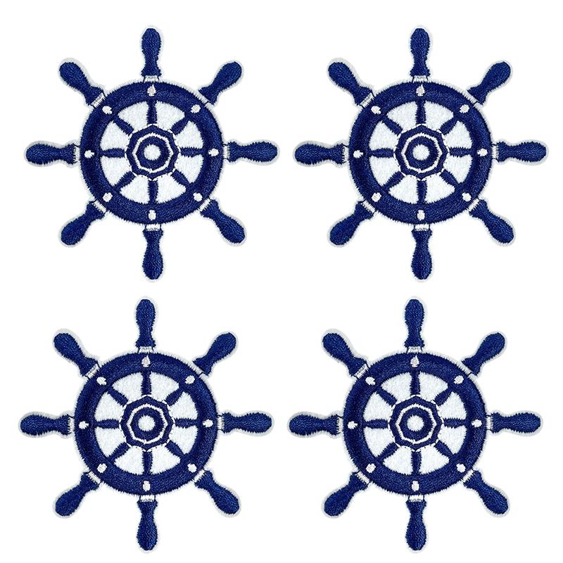 10pcs /Lots Cartoon Summer Surf Style Embroidered Fruit Drinks Patch Iron On Patches For Clothing Lobster Turtle Starfish Sew Diy