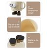 Mouthwash Cup Cartoon Design Unbreakable Toothbrush Holder Ergonomic Handle Dishwasher Safe Water Mug