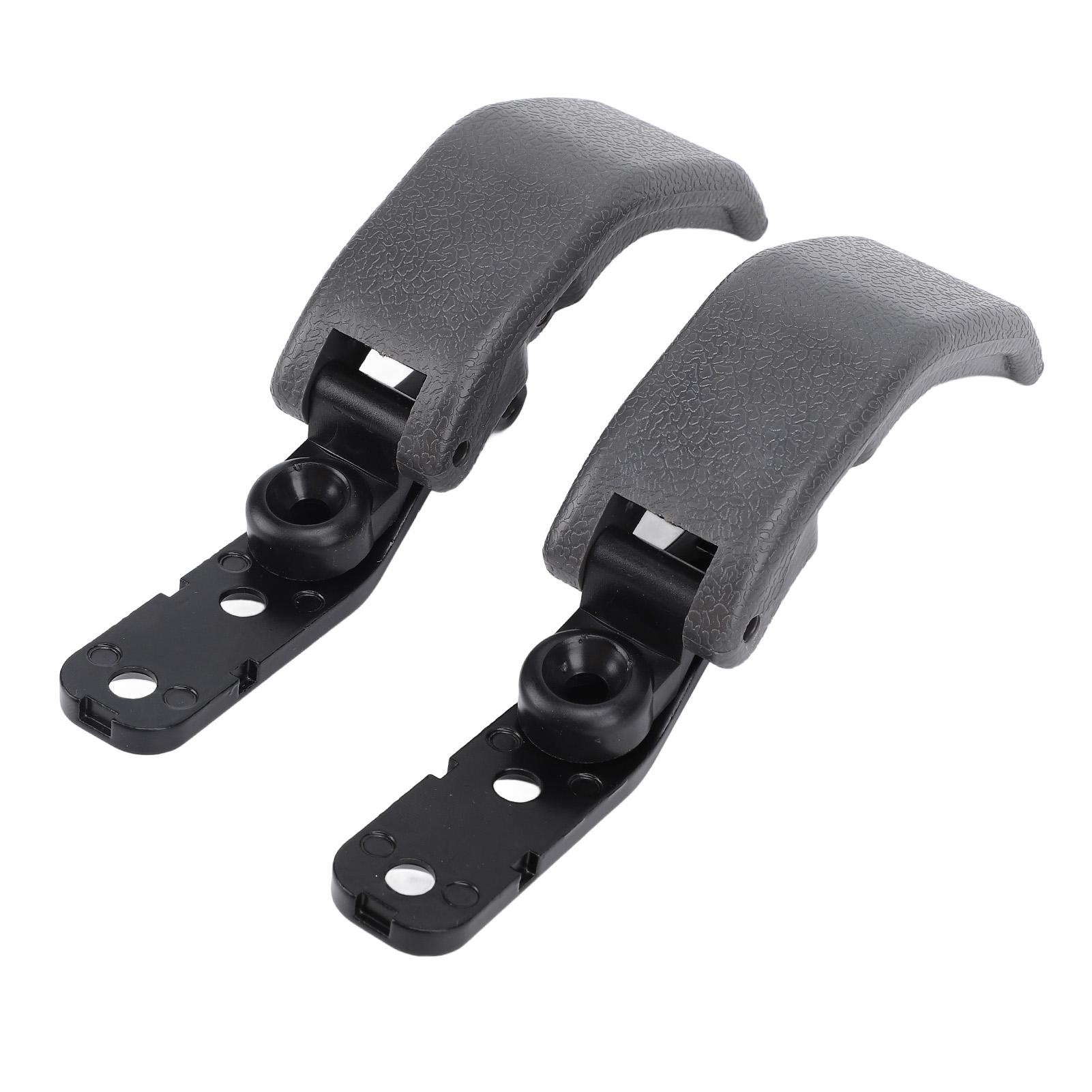 

2 шт. Защіпка заднього бокового вікна 62910‑89103 Металева Посилена Безпека Защіпка заднього бокового скла для Tacoma T100 Hilux сірий