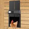 Timer Control Electric Chicken Gate Automatic Pet Flap Accessories Chicken Coop Door  Pets Cages