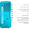 Compactly Reversible Electric Screwdriver Kit 42Pieces/set Magnetic Bits for Efficient Home Office and Outdoor Repairs