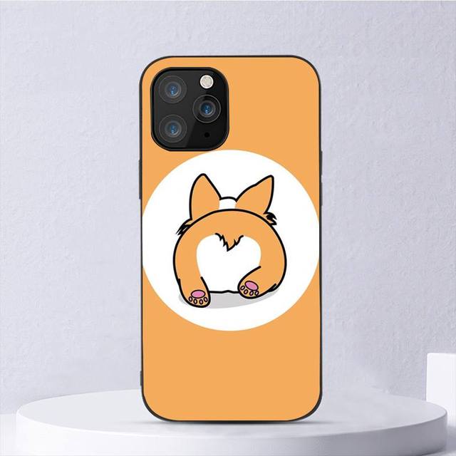 

Чехол для телефона с милым мультяшным корги для Iphone 11 12 Mini 13 14 Pro Xs Max X 8 7 6s Plus 5 Se Xr Shell iPhone14Max