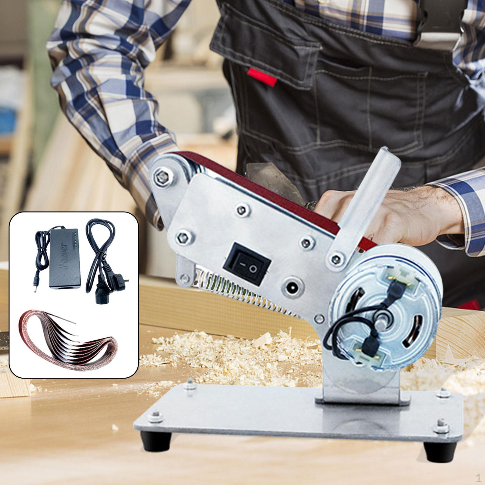 

Ленточная шлифмашина для DIY-проектов с регулируемой скоростью и углом Fit 775