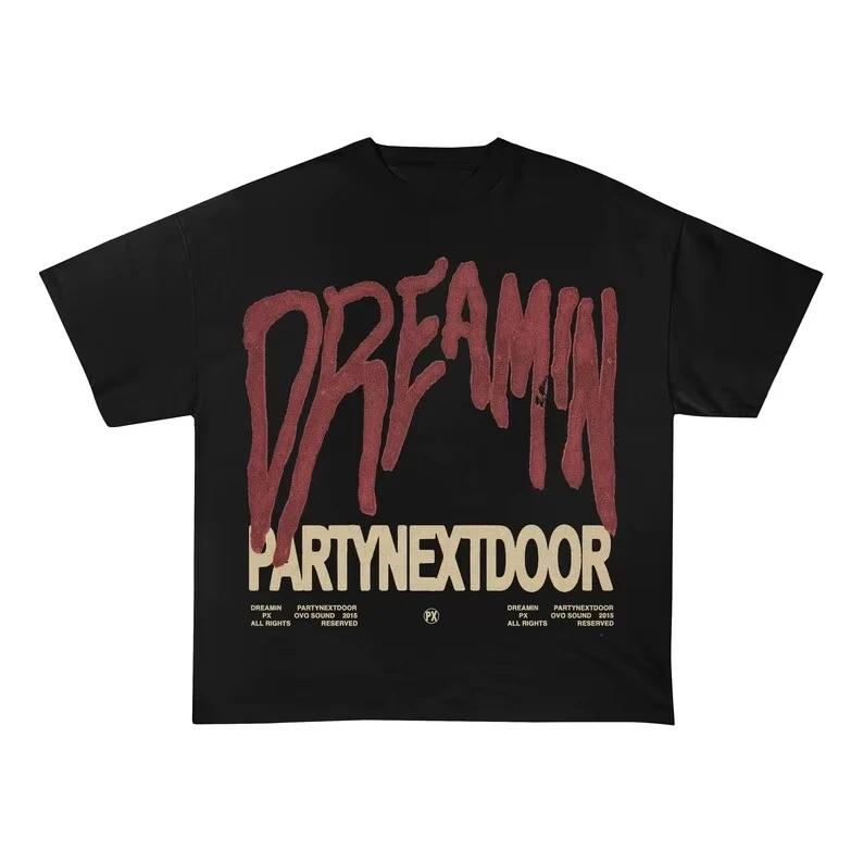 

Unisex Cotton Tee Partynextdoor Party Shirt Music Lover Gift Weekend Vibes Top Concert Attire Hip Hop Tee Oversize Cotton Top 4XL