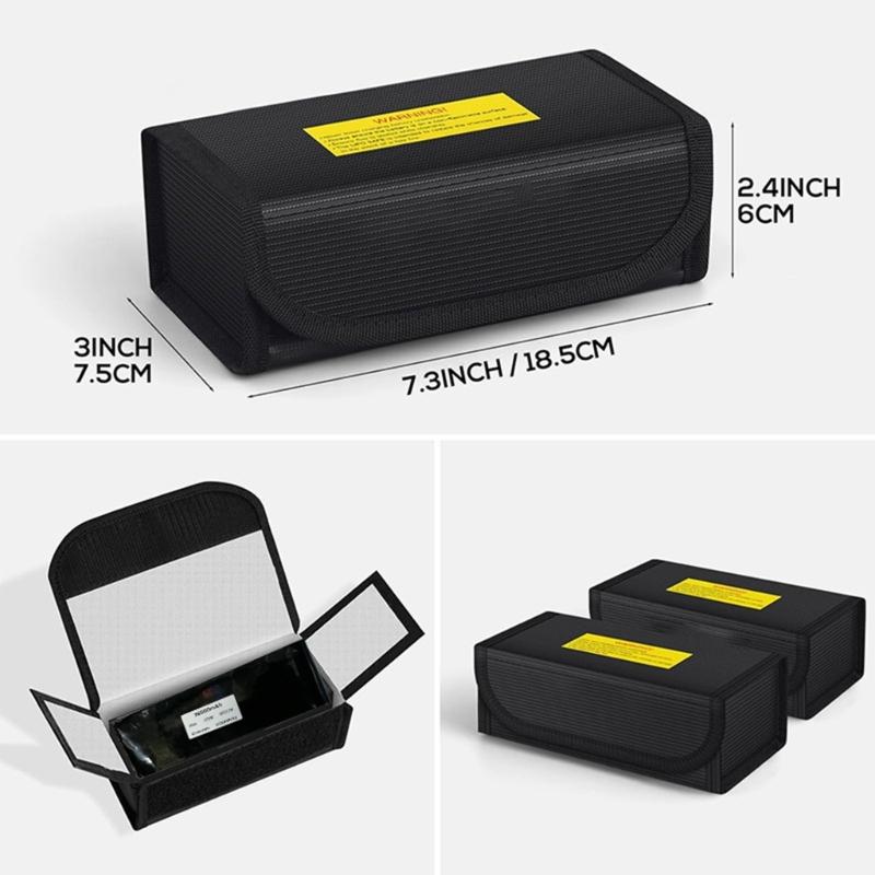 Safe Power Cell Protective Case Ideal For Electronic Device Cells Charging And Transport Safety