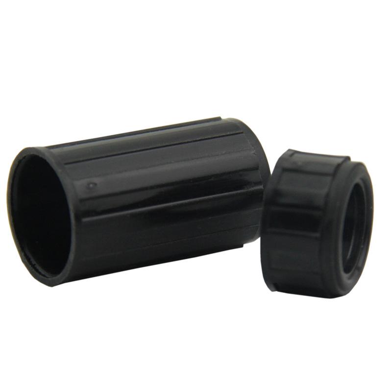 Black Plastic Flute Protective Cover ABS Material