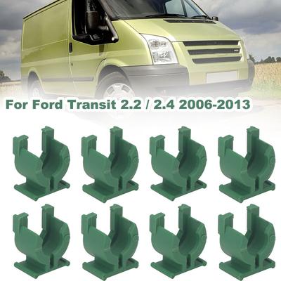 095000-5800 095000-5801 095000-5810 4/8pcs Injector Leak Off Return Clip Green PGFA-PGFB For Ford Transit 2.2 2.4 2006-2013