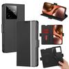 For Realme GT 7 5G Case Card Holder Twill Texture Leather Phone Cover