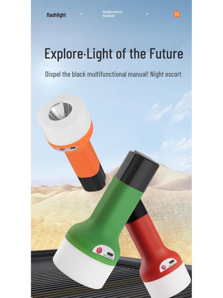 E27 Head Emergency Bulb: Mobile Charging Multifunctional Flashlight for Night Market Stalls