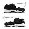 New Nike Air Rift Slip Resistant Cushioning Abrasion Resistant Breathable Low Top Running Shoes Black White Kids' 322359-014