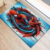 1pc Spider-man Pattern Area Rug Soft Flannel Floor Mat for Living Room, Office, Bedroom and Carpet, Sofa Coffee Table Floor Mat