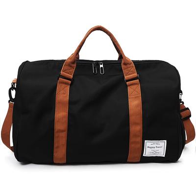 RIMINA Boston Bag In Improved Travel Gym Sports Shoe Large Black [Featured Magazines! Pockets] Bag, Bag, Bag, 3-way, Storage, Capacity, Men's,