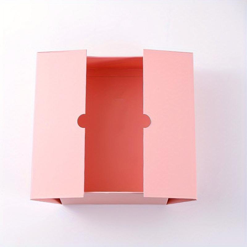 1pc Gift Box with Ribbon, Wedding Bridesmaid Groomsman Proposal Box, Rectangle Present Box with Lids for Jewelry, Birthday, Holiday, Mother's Day