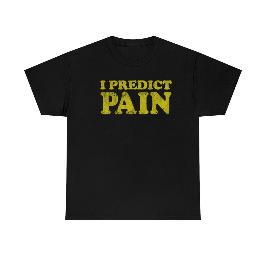 I Predict Pain Classic Vintage Boxing Mantra T-Shirt