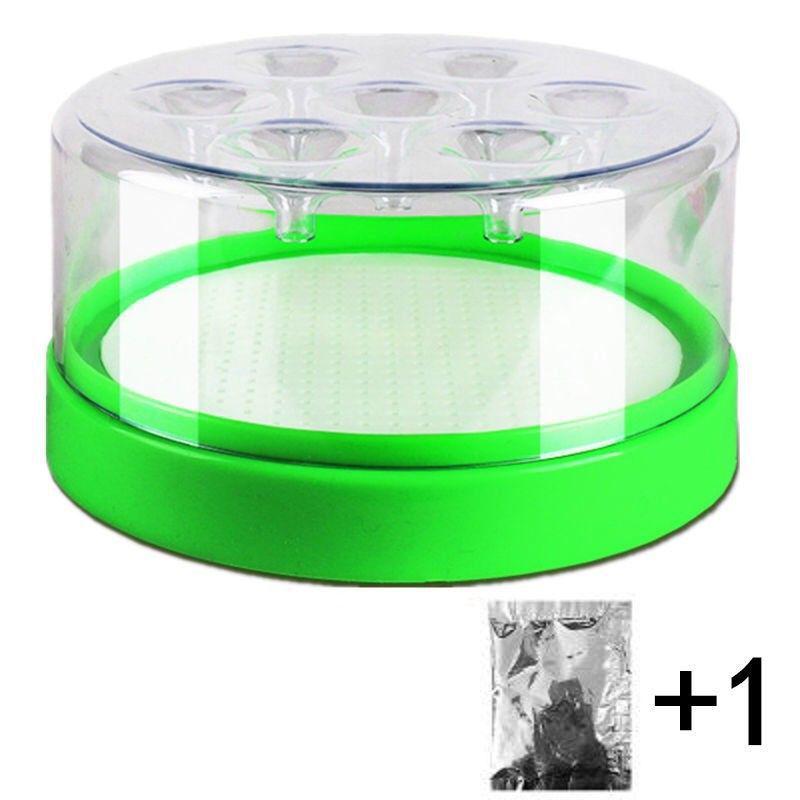 Automatic Silent Fly Trap Cage: Household Fly Catcher and Killer
