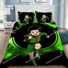 3D Printing Trendy Soft Hunter×Hunter Anime Bedding Set Duvet Cover Pillowcase Comforter King/Queen Size Boys Adult Bed Set