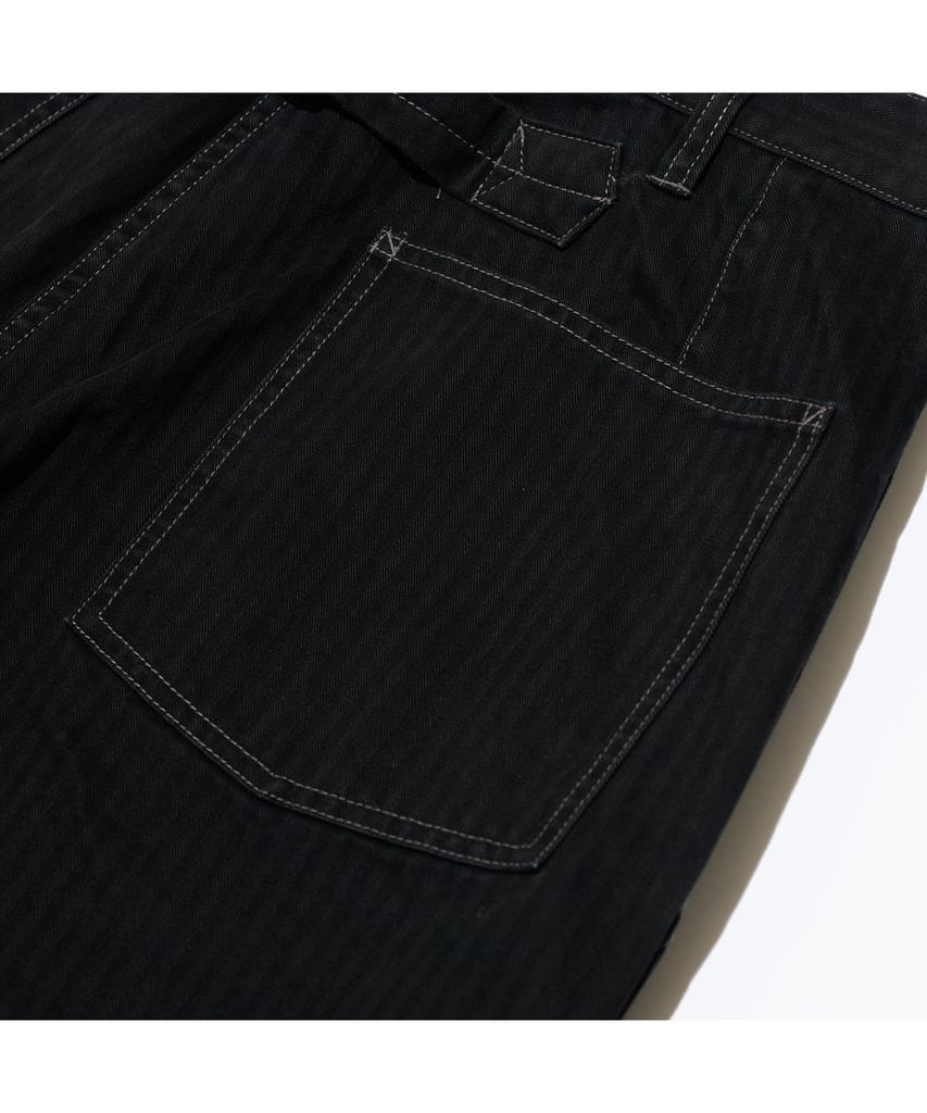 Dyutelo Cinch Back Baker Pants Black