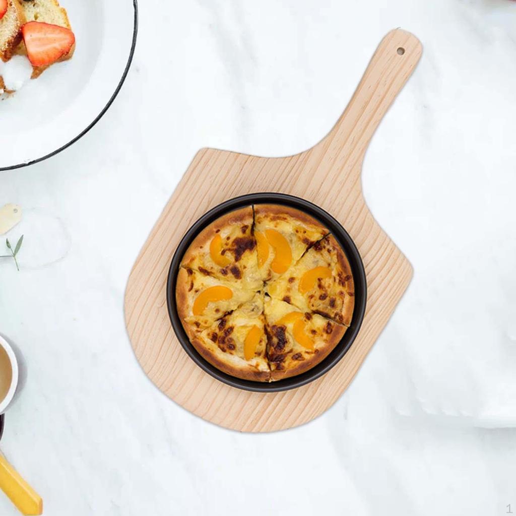 Handcrafted Wooden Pizza Platter for Home Entertaining
