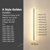 Modern Waterproof outdoor Long Strip LED wall lamps IP65 Aluminum Wall Light Garden porch Sconce Lights 110V 220V wall washer