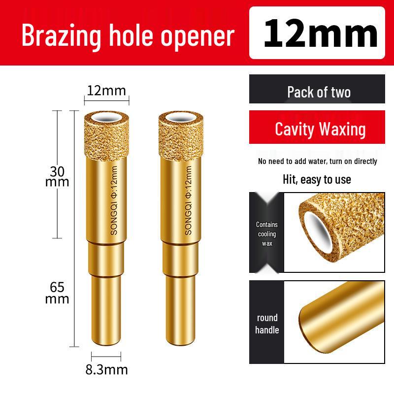 Diamond Tile Drilling Bit for Glass, Marble & Porcelain