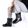 Men's Extra Large Waterproof Non-Slip Fishing Boots: Thick, Wear-Resistant, Warm, High-Cut Rain Boots