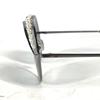 Chanel 4234-H CC CC Mark Pearl Glasses Glasses Eyewear Sunglasses Metal Black