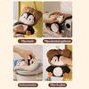 3 Layer Penguin Hand Towel Thickened Washcloth Cute Toilet Handkerchief  Household