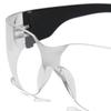 Plastic Protective Glasses Ultraviolet Impact Resistant Safety Eyeglass for Outdoor Cycling Sports Transparent Lens