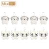 1-20PCS Cute Headphones Kitten Couple Keychain Mini Crying Cat Doll Plush Keyring Cartoon Bag Pendant Charms Party Favours