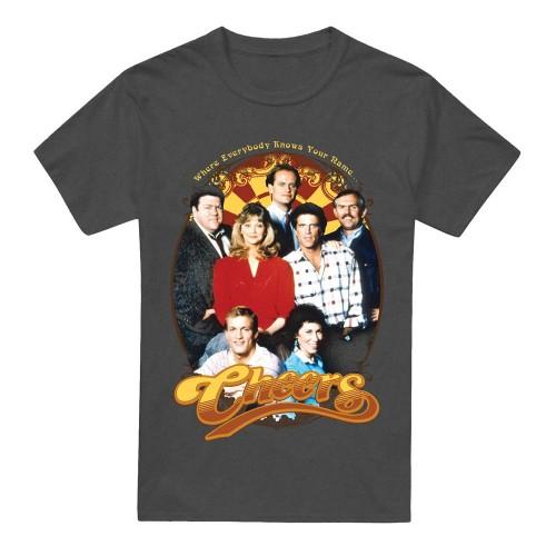 Cheers Unisex Adult Group Shot T-Shirt