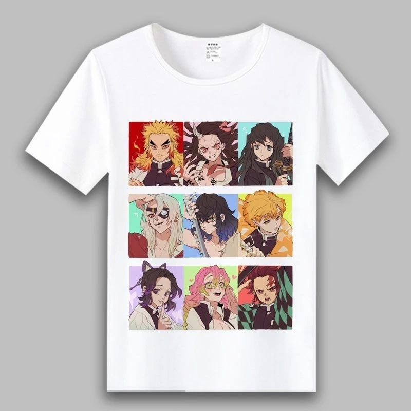 

Demon Slayer: Kimetsu no Yaiba Anime T-Shirt Shirt Undershirt Costumes Polyester L