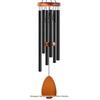 32-inch 6-Tube Musical Wind Chime: Elegant Metal Hanging Ornament for Home or Memorial Gift