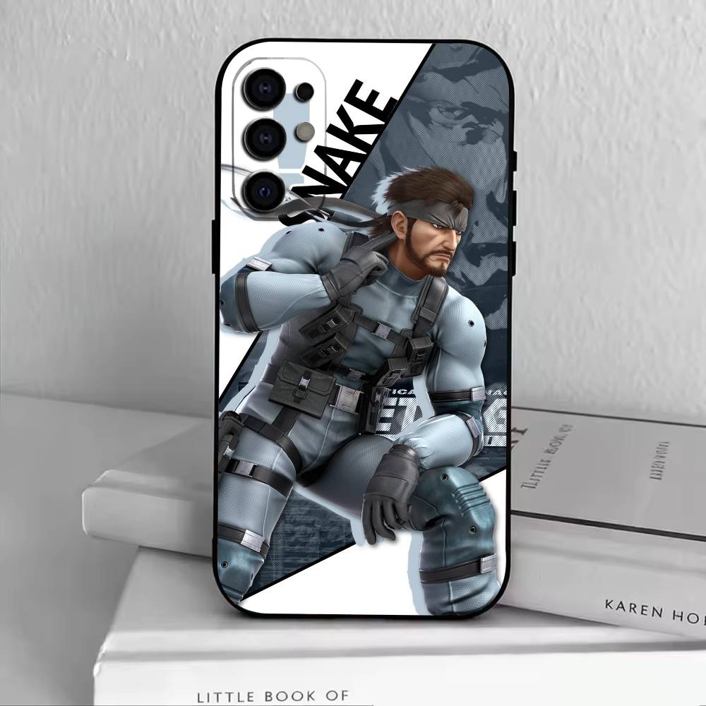GM-Metal Gear Solid1 Phone Case For Samsung S25,S24,S21,S22,S23,S30,Ultra,S20,Plus,Fe,Soft Silicone Black Cover