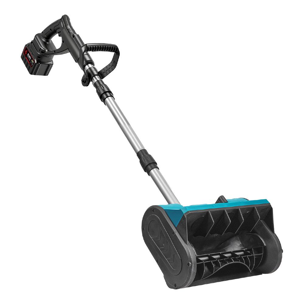 Balayeuse à neige électrique sans balais 3000W 300mm sans fil Chasse-neige Pelle Nettoyage de rue Jardin Outil électrique Pour batterie Makita 18V Broche