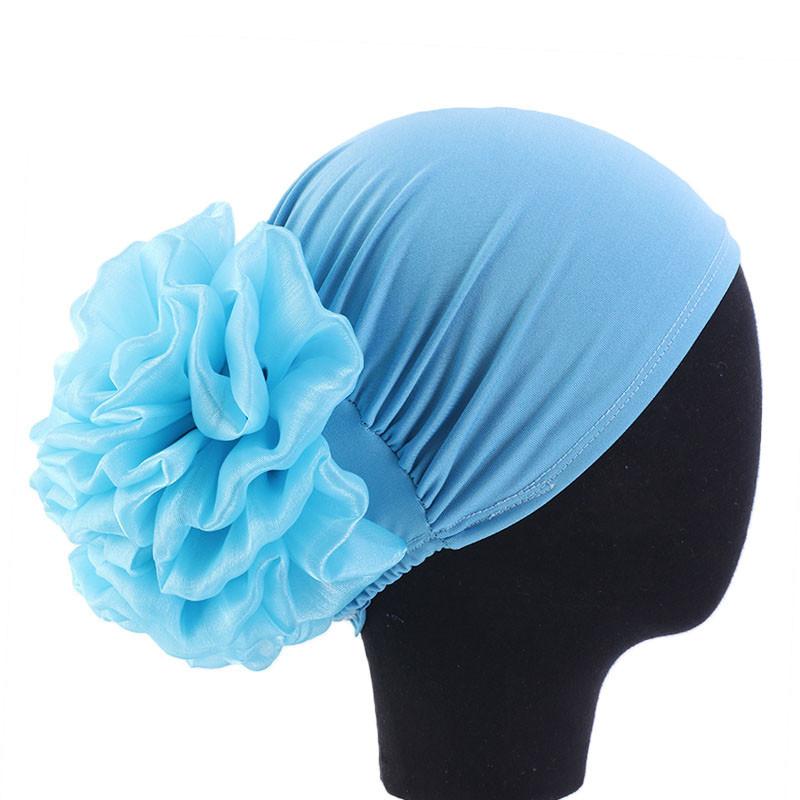 Caciula Turban De Flori De Matase De Lapte Stil Primavara Si Toamna Tjm -262
