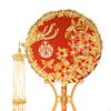 Wedding Fan Bride Bouquet Classic Ornaments Round Photography Props Accessories Bridal