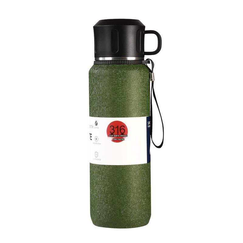 

OLOEY 316 Stainless Steel Tea Infuser Sport Water Bottle