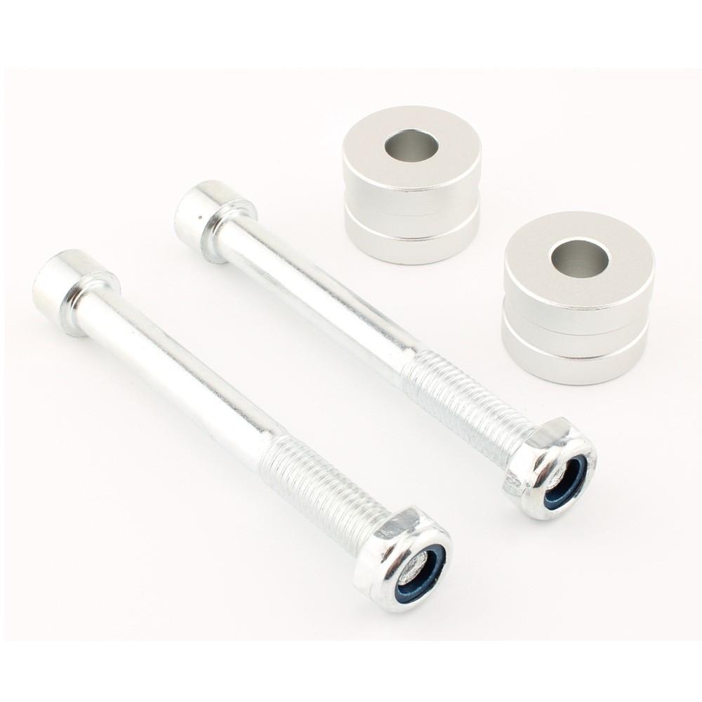 Handlebar Risers Highquality In Black And Silver For Ducati Hypermotard 1100 0709 For Enhanced Riding Experience