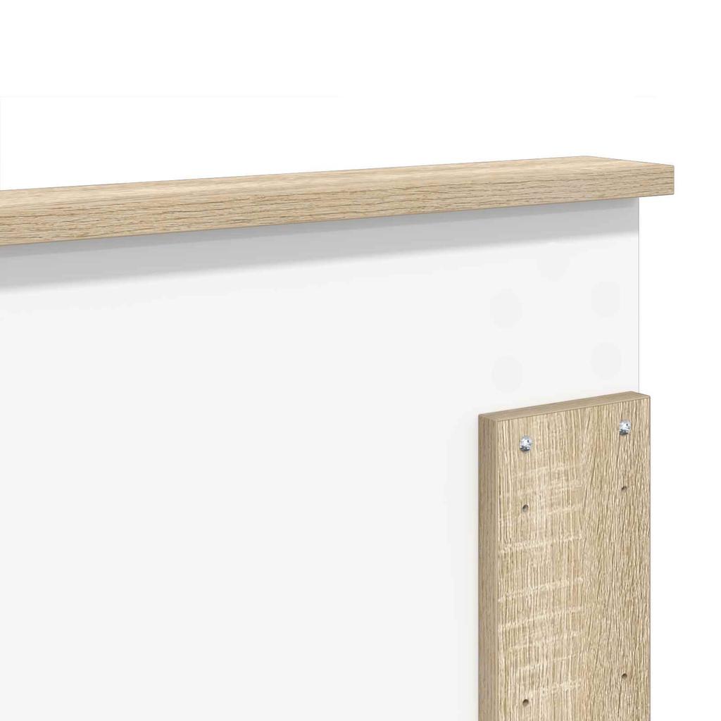 Headboard in Sonoma Oak Finish 140 cm Particleboard
