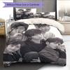 TXT Pattern Bedding Home Decoration Birthday Gift ( 1 duvet cover + 2 pillowcase, without core),fan merchandise.