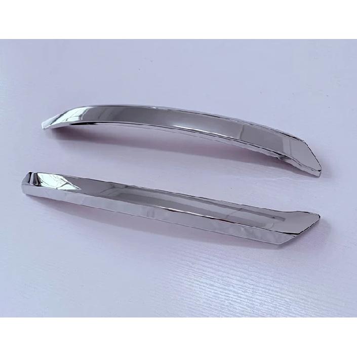 For Mazda CX-70 2024 2025 2026 Car Accessories ABS Chrome Rear Reflector Fog Light Lamp Cover Trim Bezel Frame Styling Garnish