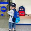 Adorable Cartoon Car Backpack For Boys And Girls Lightweight Oxford Cloth Design For Kindergarten