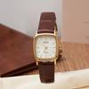 Womens Quartz Watch With Leather Strap Waterproof Retro Elegant For Casual Wear