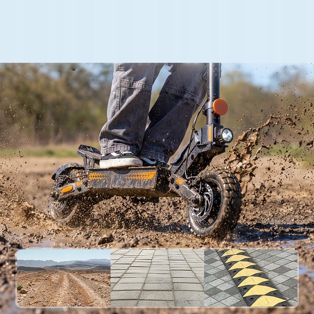 Electric Vehicle Foldable W10-DZ Off-Road 2026 10" 800W 40km 15Ah Up To 150KG with App