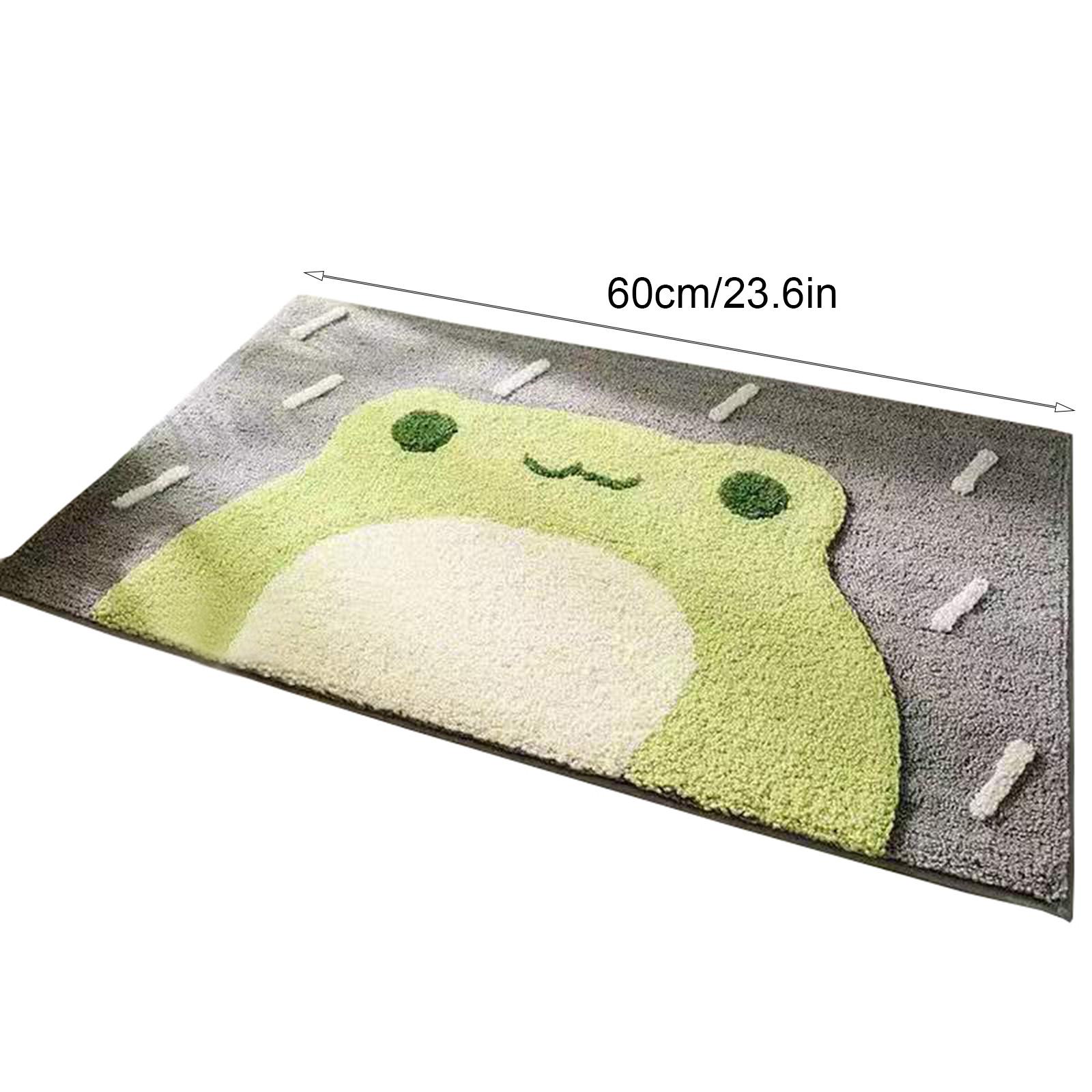 

Нескользящий придверный коврик Милый Кавайный Лягушонок Коврик для ванной комнаты Коврик для спальни Ковер Домашний Современный Декор Мультяшный Коврик для входной двери для улицы One Size