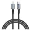 Kabel Verbatim USB-C(M) - Lightning 1,2m, 60W, Czarny