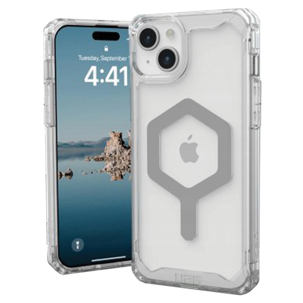 Etui Uag Plyo Magsafe Do Iphone 15 Plus - Przezroczysto-Srebrne