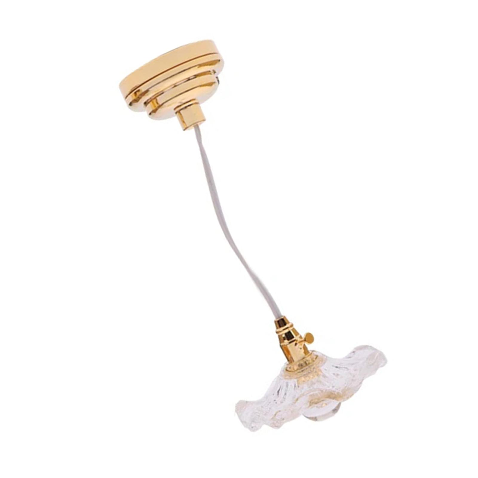 

Кукольные домики 1/12 масштаба люстра миниатюрная мебель ролевые игры для детей кукольный домик мебель модель для кукольных домиков прозрачный