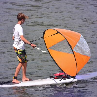 Vela Especial Ecológica Ultraleve Portátil Dobrável de Alta Transparência para Caiaque Canoa Barcos Infláveis