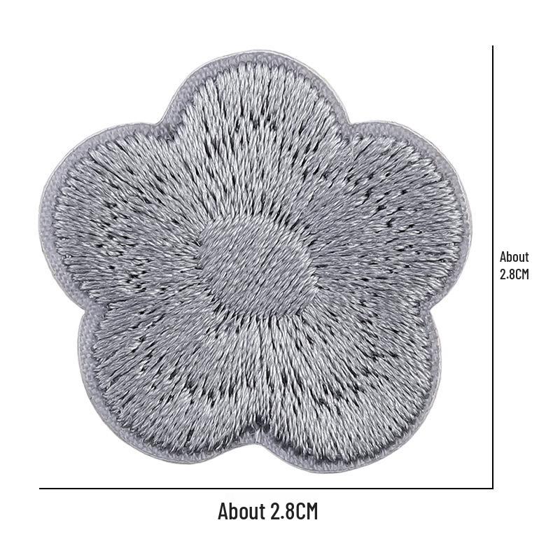DIY Self-Adhesive Embroidery Patch Stickers for Clothing and Journals